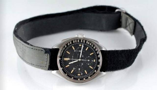 Bulova wrist Chronograph watch worn on the Moon in 1971