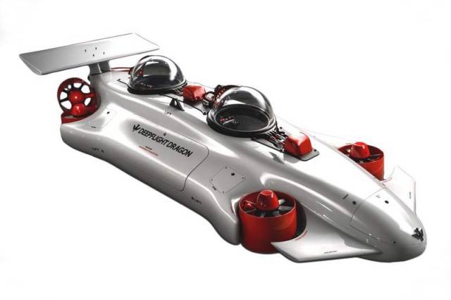 Deepflight Dragon personal submersible