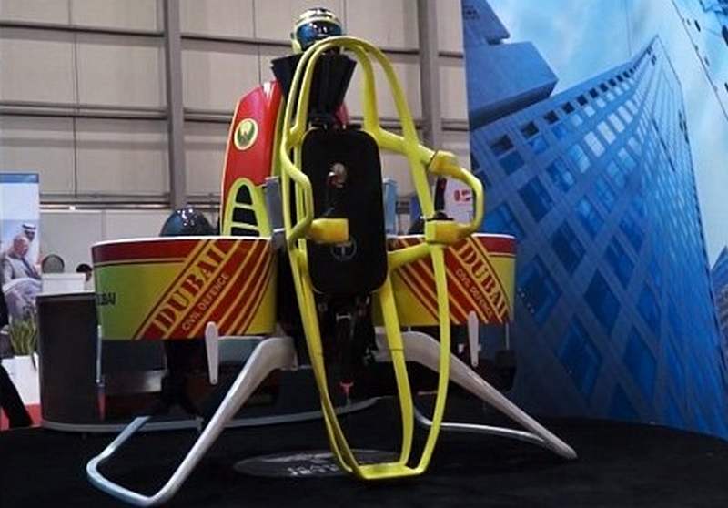 Dubai's firefighters now have jetpacks