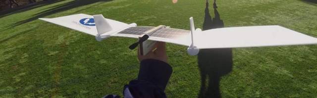 Solar Powered Airplane for Kids 