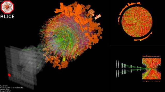 LHC Re-creates First Moments Of The Universe (2)