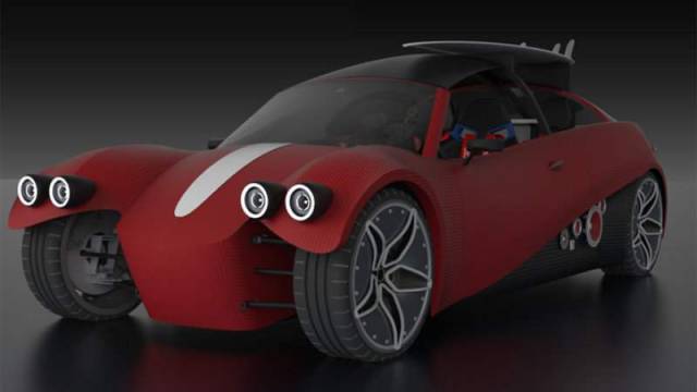 Local Motors 3D-printed car 