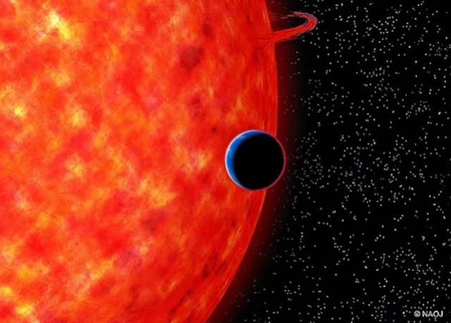 GJ 3470b is a warm Neptune-size planet