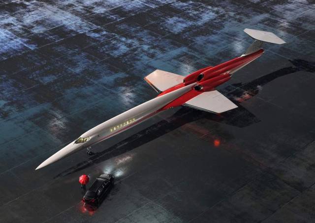 Aerion AS2 Supersonic private jet 