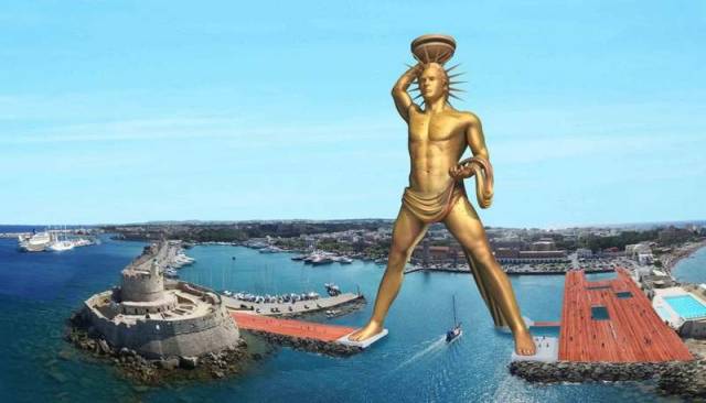 Rebuilding the Colossus of Rhodes 