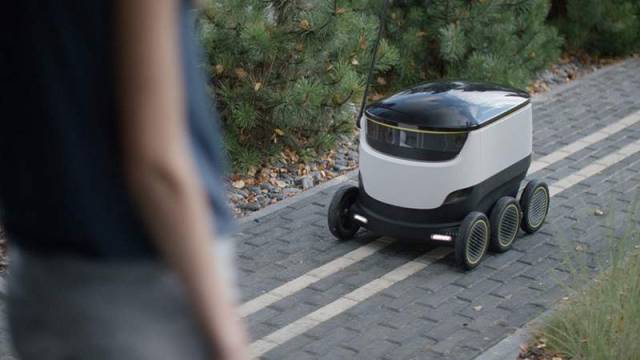 Self-Driving Delivery Robot 