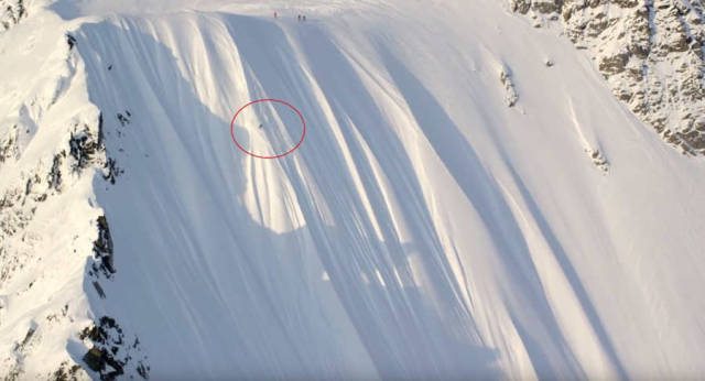 Skier Survives 1,600 Foot Fall 