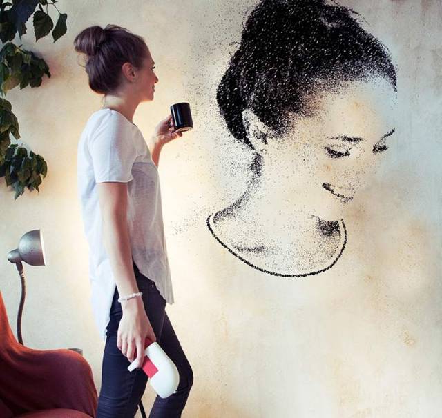 SprayPrinter personal Wall art 