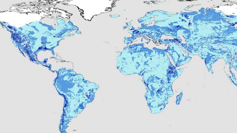 The quantities of Global Groundwater
