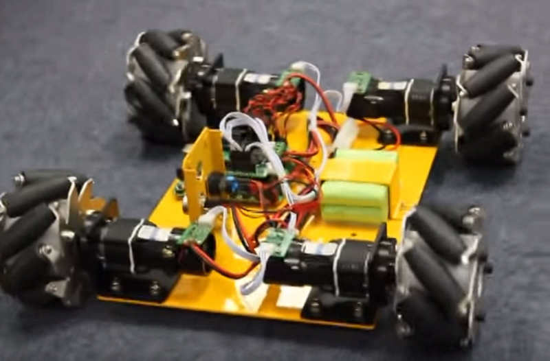 Weird Robot car moves in Four Directions | wordlessTech