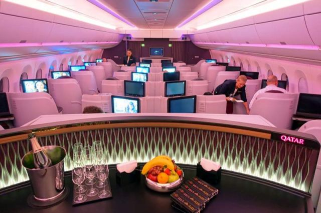 Airbus A350 Qatar Airways Carbon Fiber airplane (3)