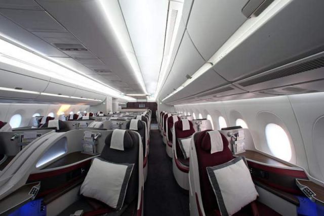 Airbus A350 Qatar Airways Carbon Fiber airplane (2)