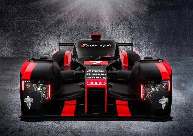 Audi 2016 R18 Le Mans prototype 