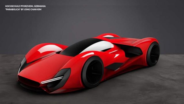 Ferrari supercar concepts for 2040