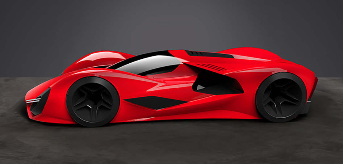 Ferrari supercar concepts for 2040 (1)