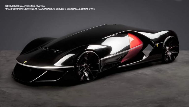 Ferrari Supercar Concepts For 2040 | WordlessTech