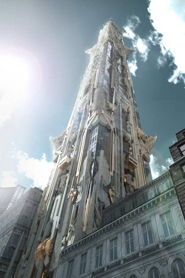 Futuristic Sculptural Skyscraper by Mark Foster Gage Architects (4)