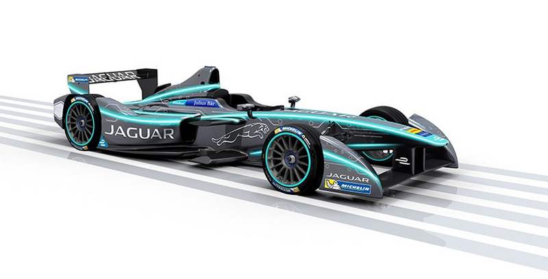 Jaguar Formula E racer (4)