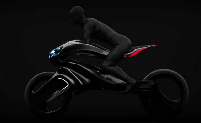 Mercedes Benz Revenge 2030 conceptual motorbike (2)