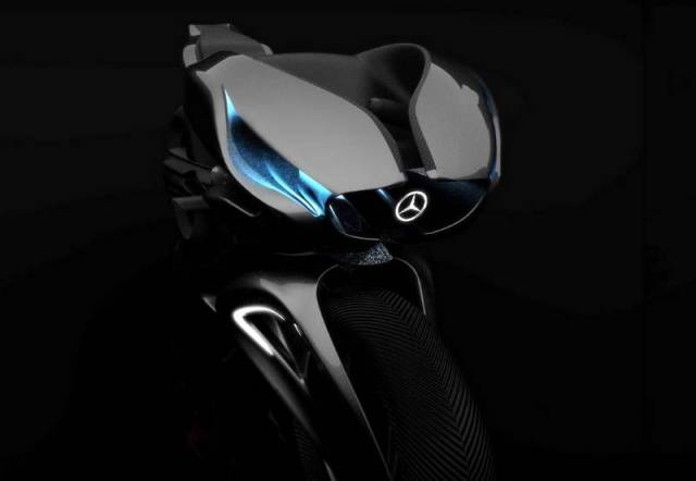 Mercedes Benz Revenge 2030 conceptual motorbike (1)
