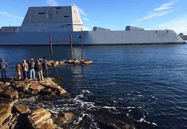 US Navy's USS Zumwalt