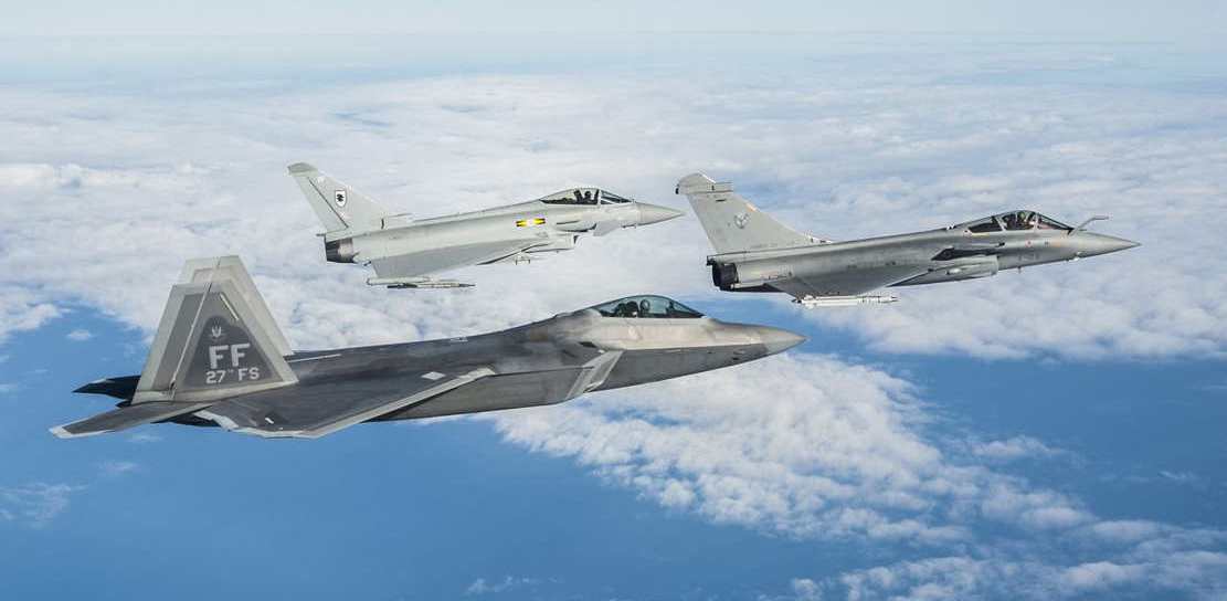 NATO’s three most advanced combat planes