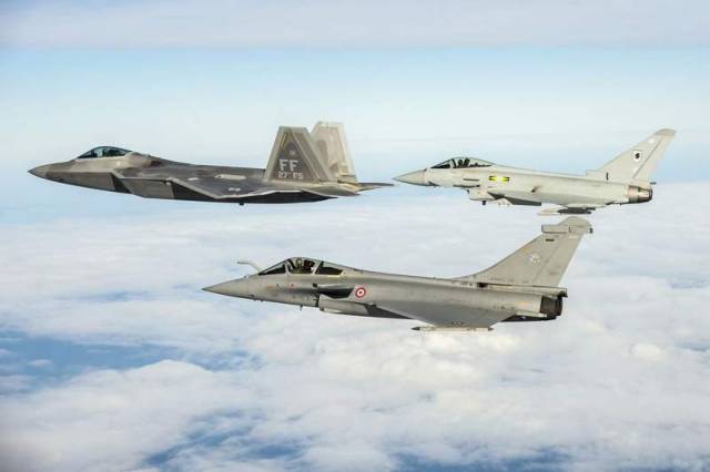 NATO’s three most advanced combat planes