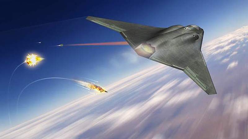 Northrop Grumman's concept of the sixth-generation fighter jet