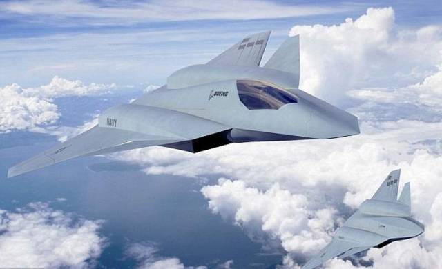 Boeing concept of the sixth-generation fighter jet