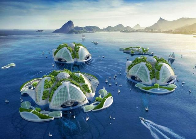 Oceanscapers- futuristic 3D-printed floating villages (2)