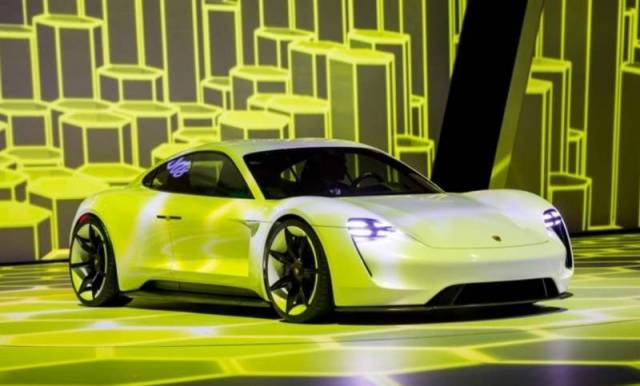 Porsche Mission E electric car