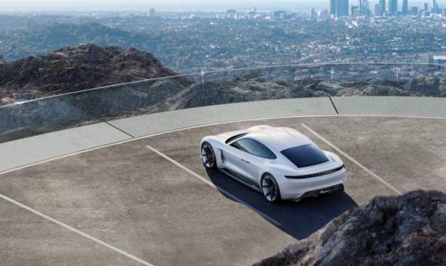 Porsche Mission E electric car (3)