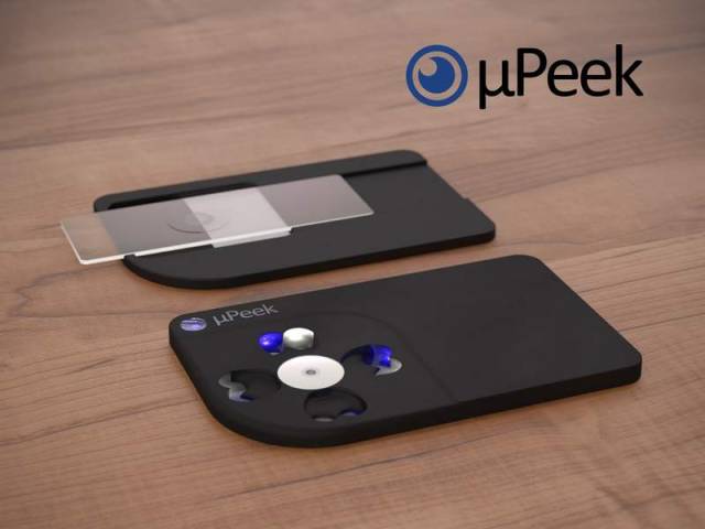 µPeek is a credit card sized microscope (2)