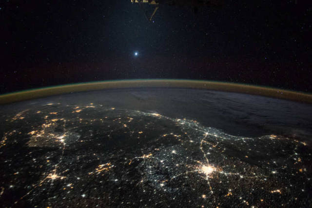 Venus From the ISS