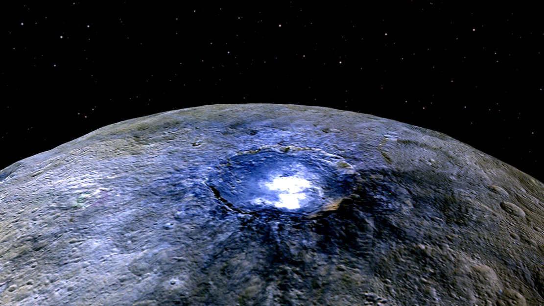Bright Spots on Ceres are made of magnesium sulfate