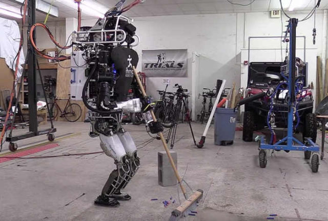 Atlas Robot Cleans House 