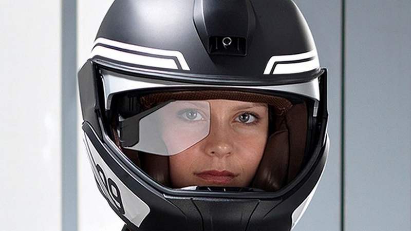 BMW motorcycle Laser light and Helmet Head-Up Display (7)
