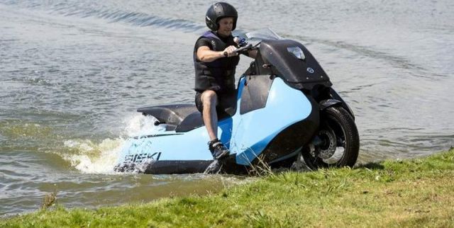 Biski Amphibious Motorcycle (5)