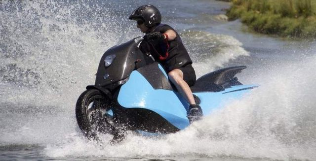 Biski Amphibious Motorcycle (4)