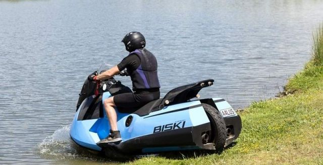 Biski Amphibious Motorcycle (1)