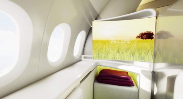 Airplane Cabin of the future by Boeing (6)