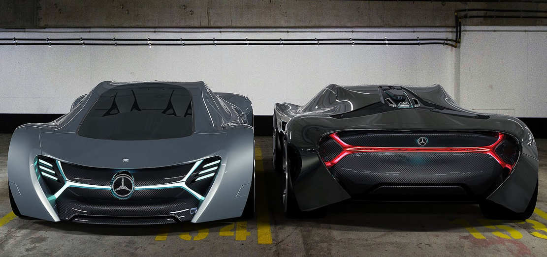 ELK Mercedes electric concept car (1)