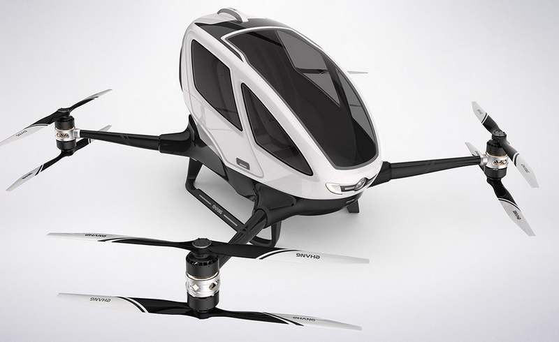 Ehang 184 autonomous single-passenger Drone (7)