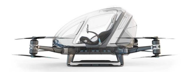 Ehang 184 autonomous single-passenger Drone (5)