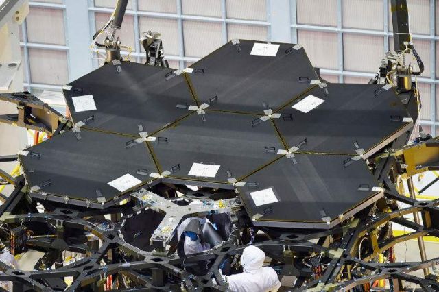 James Webb Space Telescope with six Mirrors