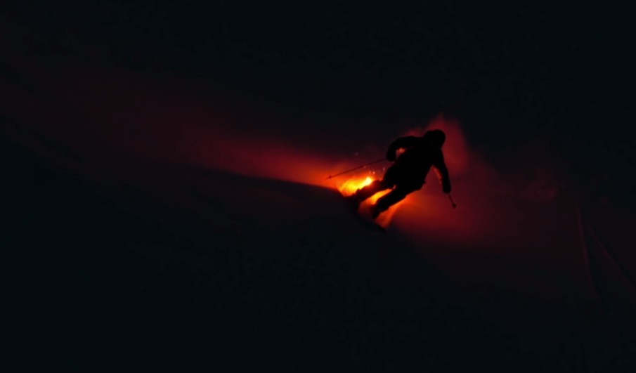 Skiing in the Dark