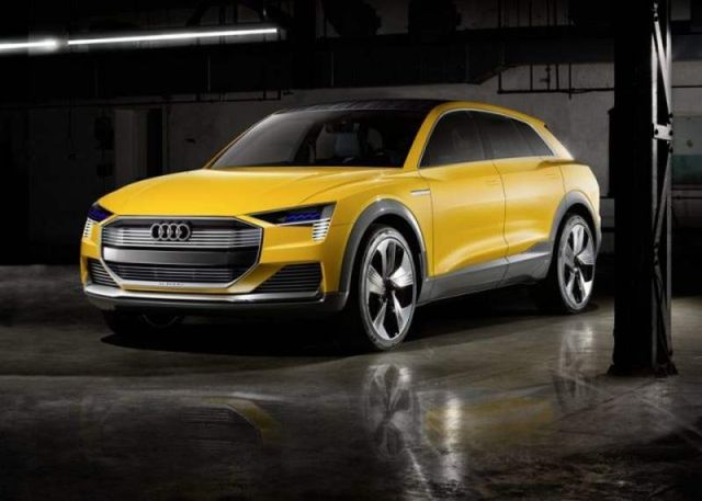 The Hydrogen powered Audi H-Tron quattro concept 