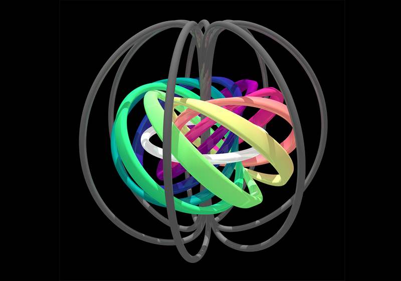The very first Quantum Knots