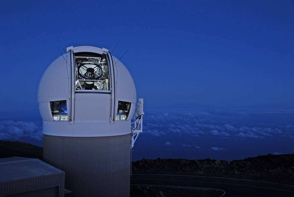 The Panoramic Survey Telescope & Rapid Response System (Pan-STARRS) 1 telescope