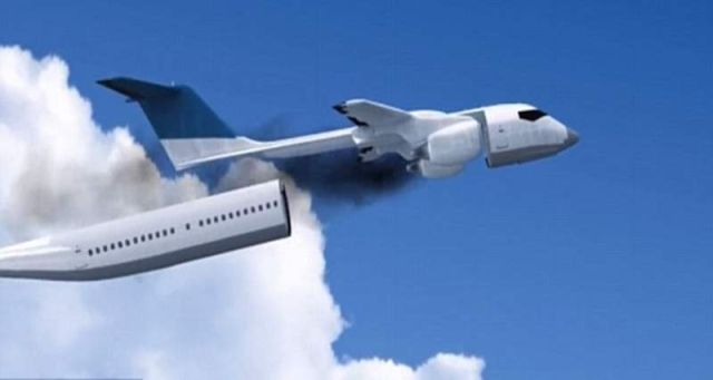 This plane can detach its Cabin